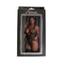 Fishnet Deep Plunge Teddy Black SM-Magic Silk-Sexual Toys®