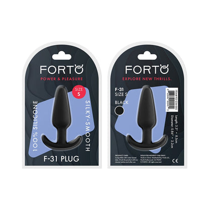 Forto F-31: 100% Silicone Plug Sm-Forto-Sexual Toys®