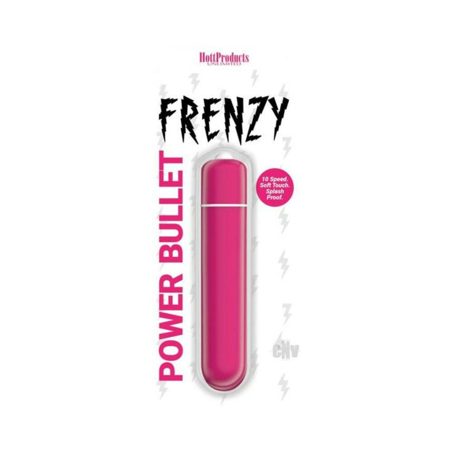 Frenzy - Power Bullet- Pink - 10 Speeds-Pink-Sexual Toys®
