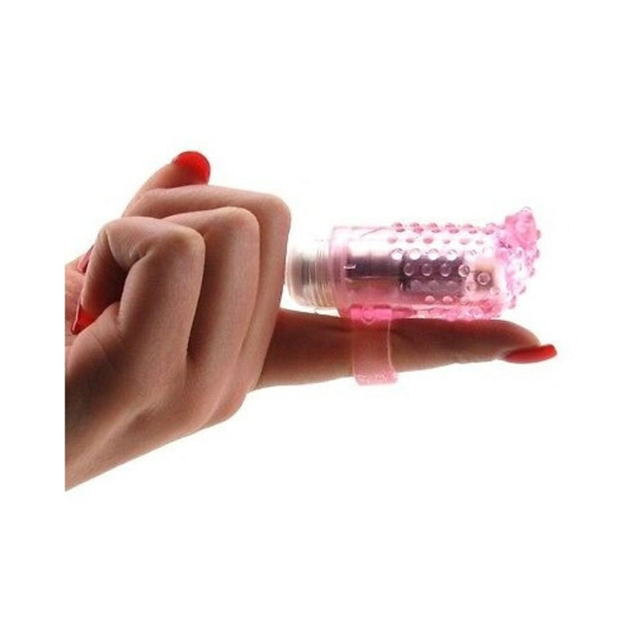 Frisky Finger Light Up Finger Massager - Pink-blank-Sexual Toys®