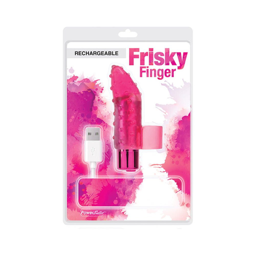 Frisky Finger Rechargeable Pink-BMS-Sexual Toys®