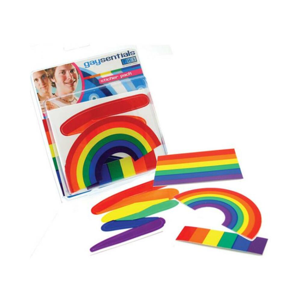 Gaysentials Assorted Sticker Pack (a)-PHS International-Sexual Toys®