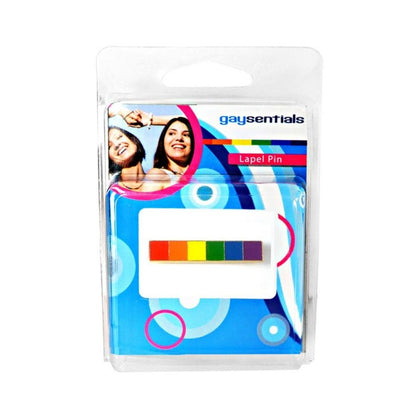 Gaysentials Lapel Pin - Rainbow Bar-PHS International-Sexual Toys®
