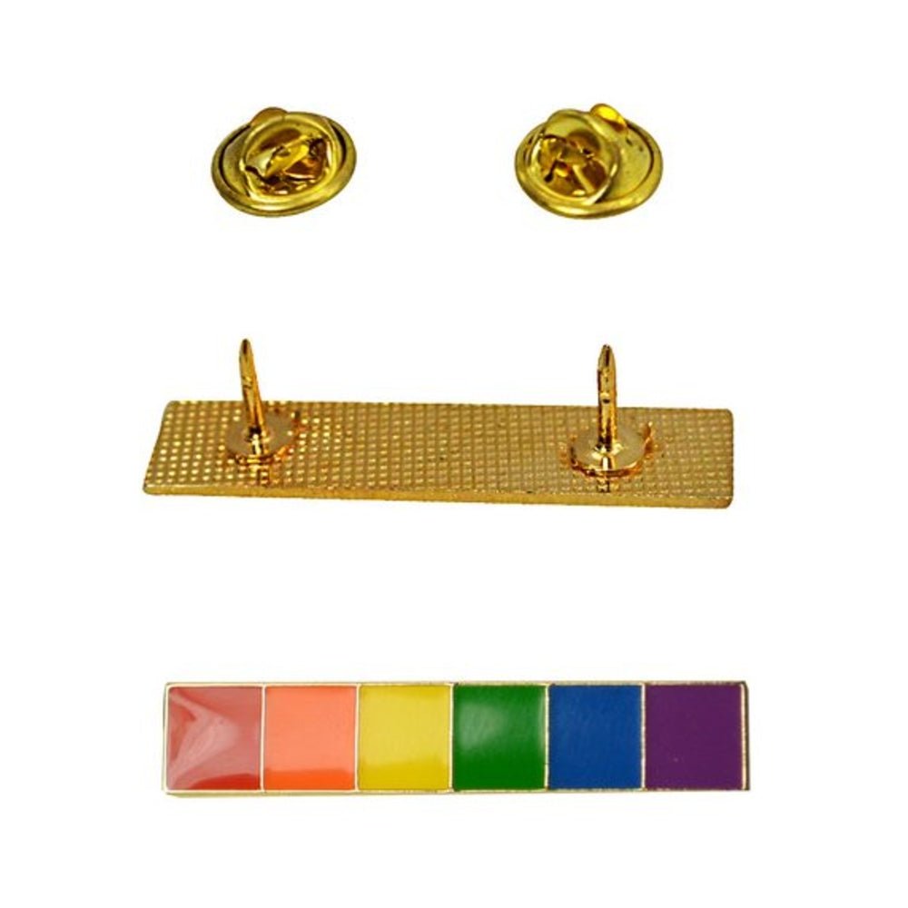 Gaysentials Lapel Pin - Rainbow Bar-PHS International-Sexual Toys®