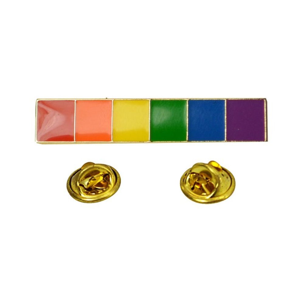 Gaysentials Lapel Pin - Rainbow Bar-PHS International-Sexual Toys®