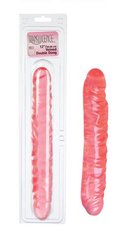 Gel Veined Double Dong 12&quot;-Cal Exotics-Sexual Toys®