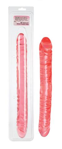 Gel Veined Double Dong 17.5&quot;-blank-Sexual Toys®