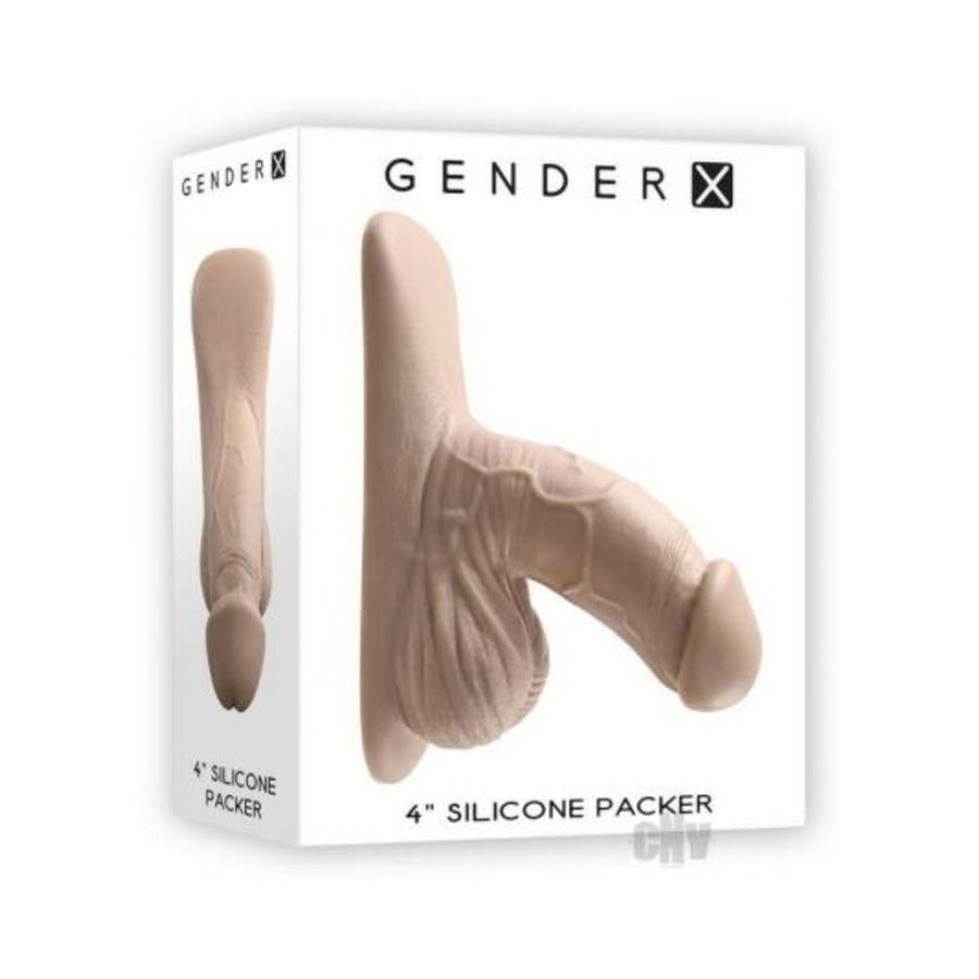 Gender X 4 In. Silicone Packer Light-blank-Sexual Toys®