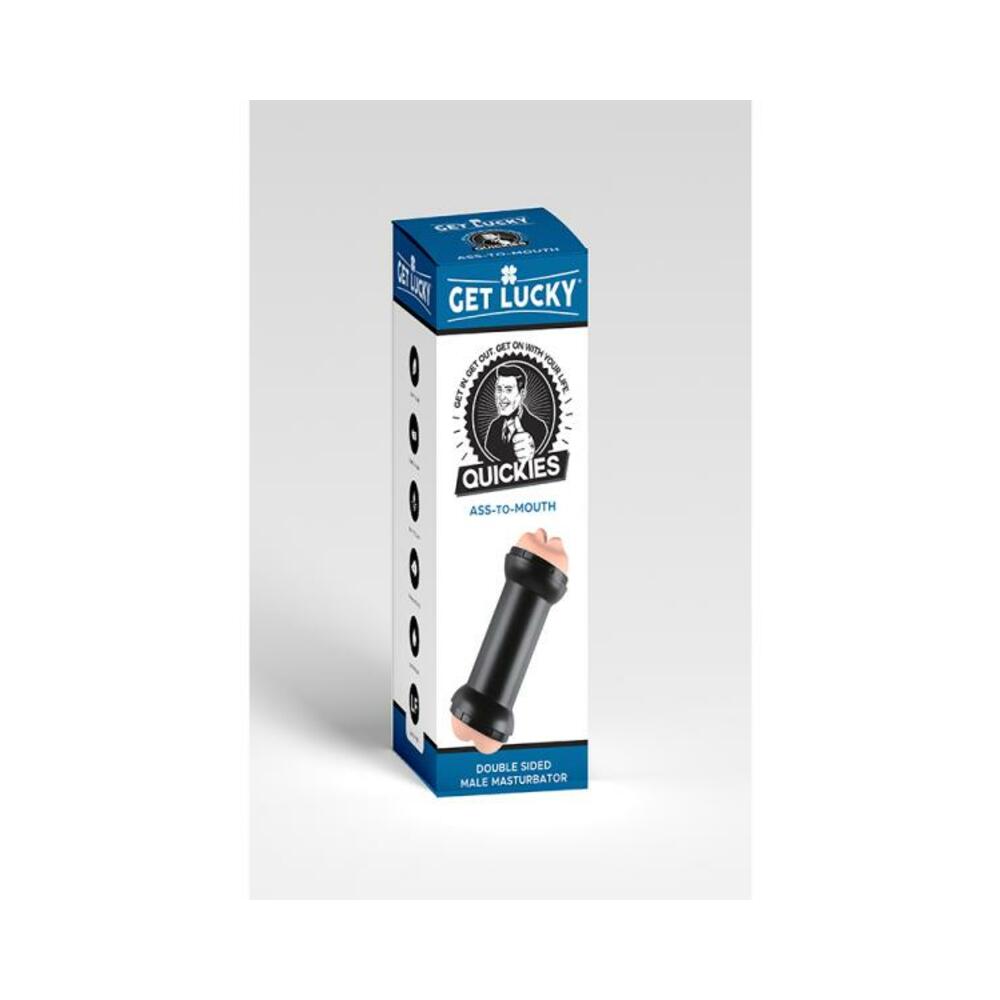 Get Lucky Quickies Ass-to-mouth Double-sided Male Masturbator-blank-Sexual Toys®