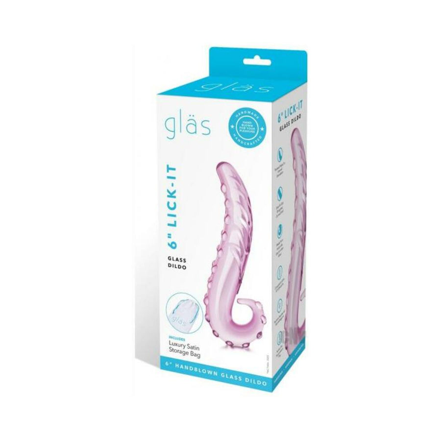 Glas 6&quot; Lick-it Glass Dildo-Electric Eel-Sexual Toys®