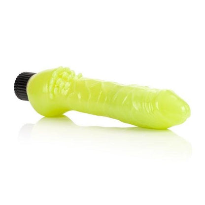 Glow in the Dark Vibrating Jelly Dildo Green-Cal Exotics-Sexual Toys®