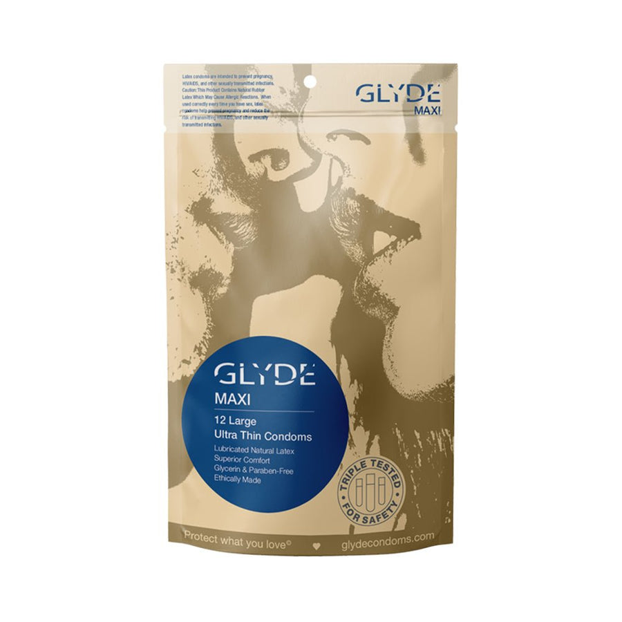 Glyde Maxi Large/Xl 12pk-Glyde Condoms-Sexual Toys®