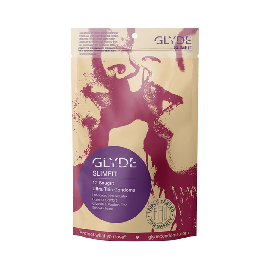 Glyde Slimfit (Snug-Fitting) 12pk-Glyde Condoms-Sexual Toys®