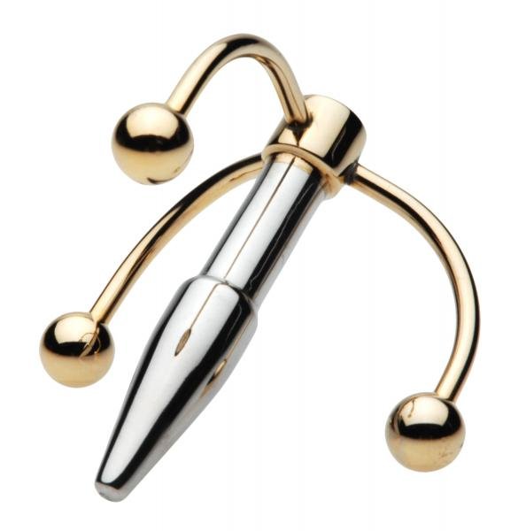 Golden Claw Head Urethral Plug Penis Jewelry Bulk-Master Series-Sexual Toys®