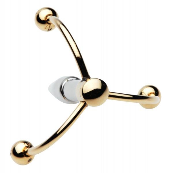 Golden Claw Head Urethral Plug Penis Jewelry Bulk-Master Series-Sexual Toys®