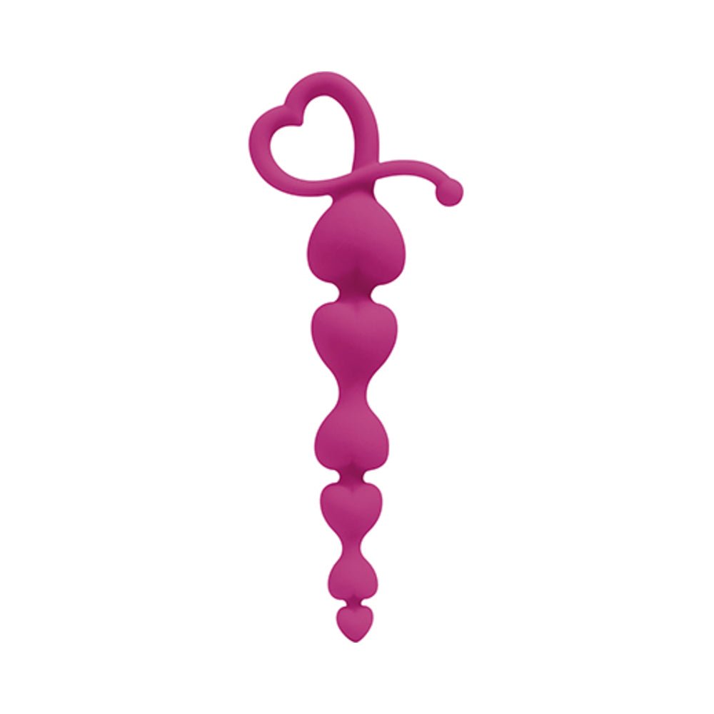 Gossip Hearts On A String Silicone Anal Beads-Curve Novelties-Sexual Toys®