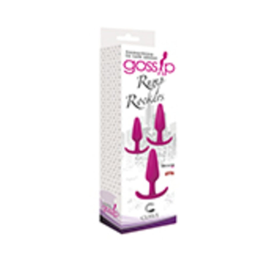 Gossip Rump Rockers 3 Piece Anal Training Set Pink-Curve-Sexual Toys®