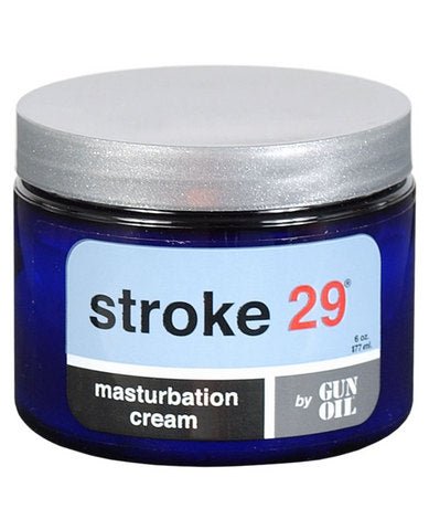 Gun Oil Stroke 29 Masturbation Cream 6 ounces Jar-Gun Oil-Sexual Toys®