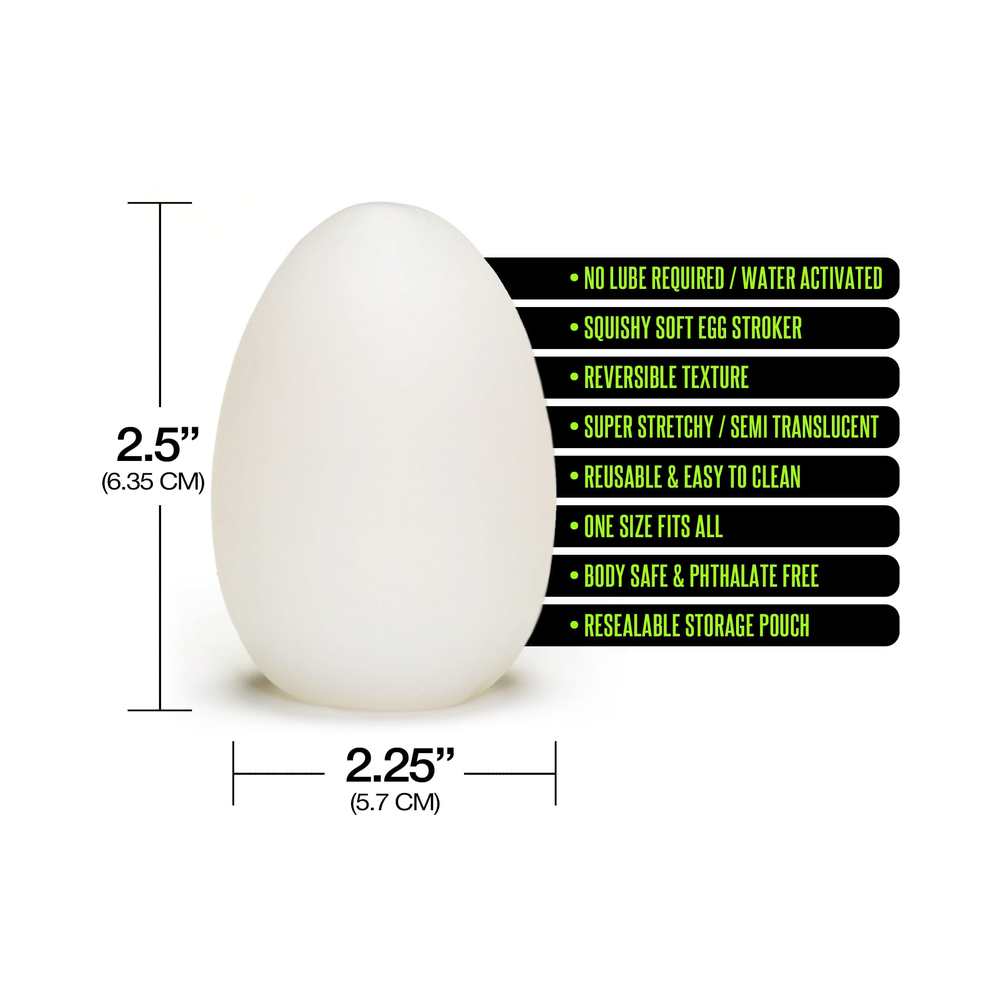 Happy Ending Just Add Water Self-lubricating Whack Pack - Egg-blank-Sexual Toys®