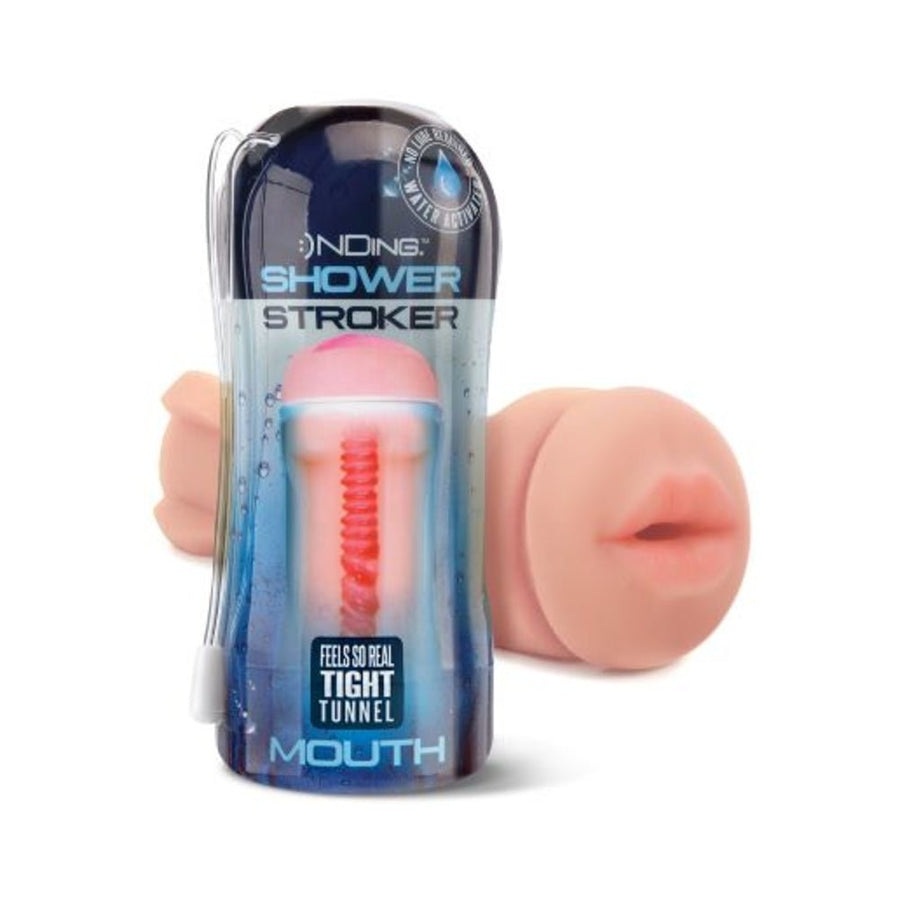 Happy Ending Self-lubricating Shower Stroker - Mouth-blank-Sexual Toys®