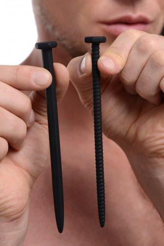 Hardware Nail &amp; Screw Silicone Urethral Sounds Black-Master Series-Sexual Toys®