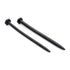 Hardware Nail & Screw Silicone Urethral Sounds Black-Master Series-Sexual Toys®