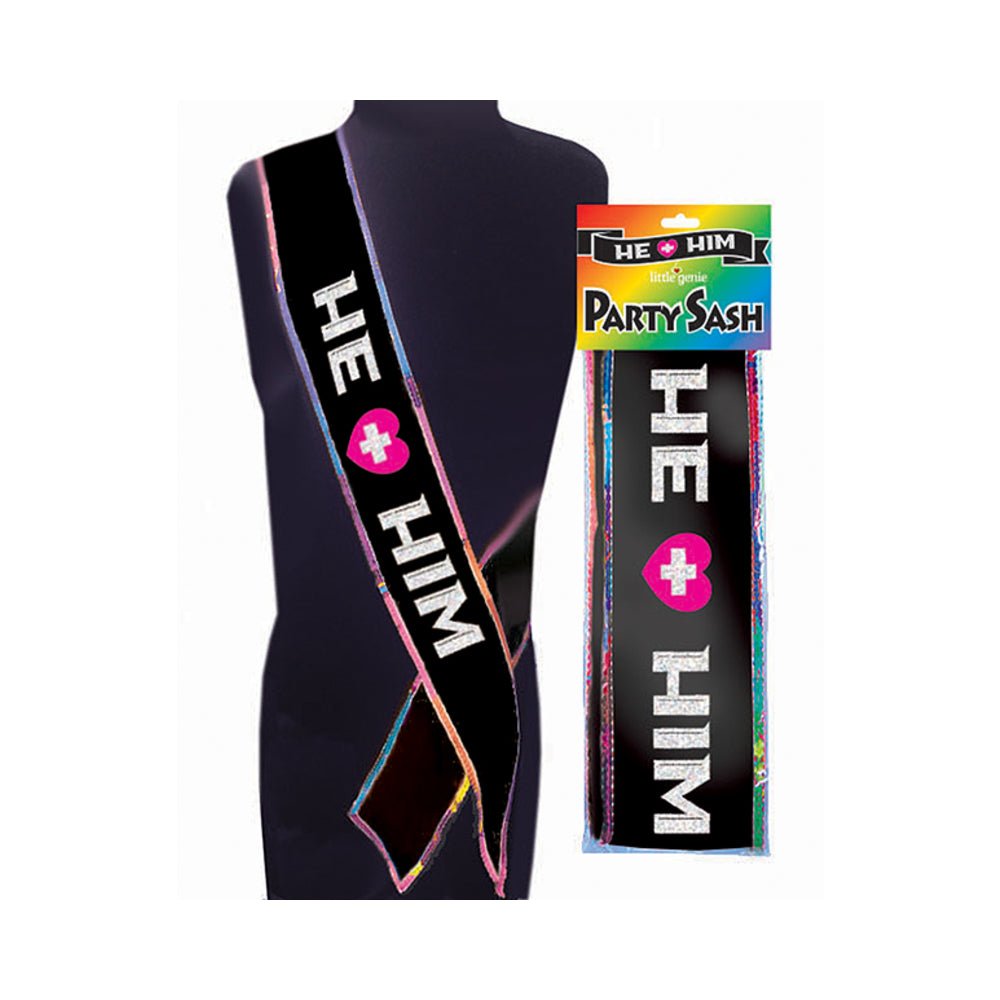 He + Him Sash-Little Genie-Sexual Toys®
