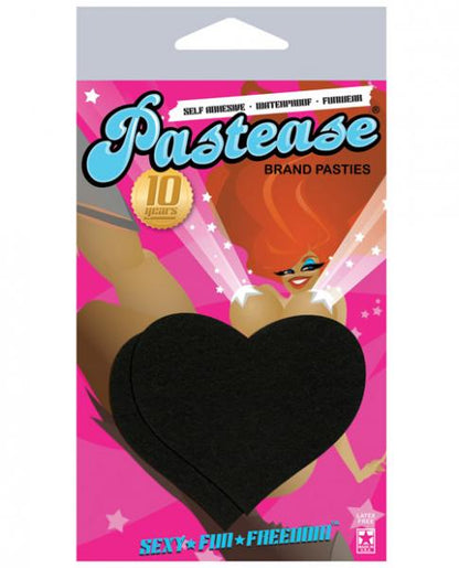 Heart Sweety Hearts Black Pasties O/S-Pastease Brand Pasties-Sexual Toys®