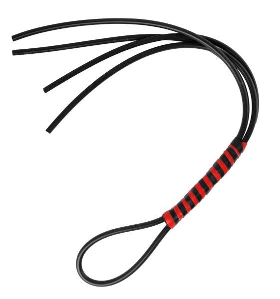 Heavy Duty Silicone Flogger Black-Strict Leather-Sexual Toys®