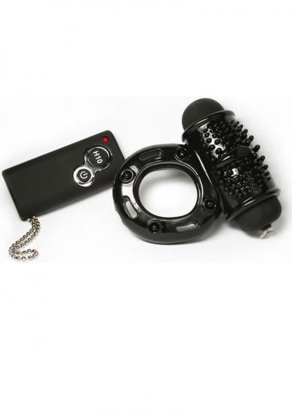 Hero Remote Control Wireless Cock Ring Black-blank-Sexual Toys®