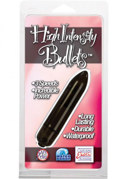 High Intensity Bullet Waterproof Black-blank-Sexual Toys®