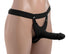 Hollow Silicone Dildo Strap-on - Black-Size Matters-Sexual Toys®
