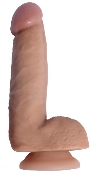Home Grown 6 inches Bioskin Cock Latte Tan Dildo-Curve-Sexual Toys®