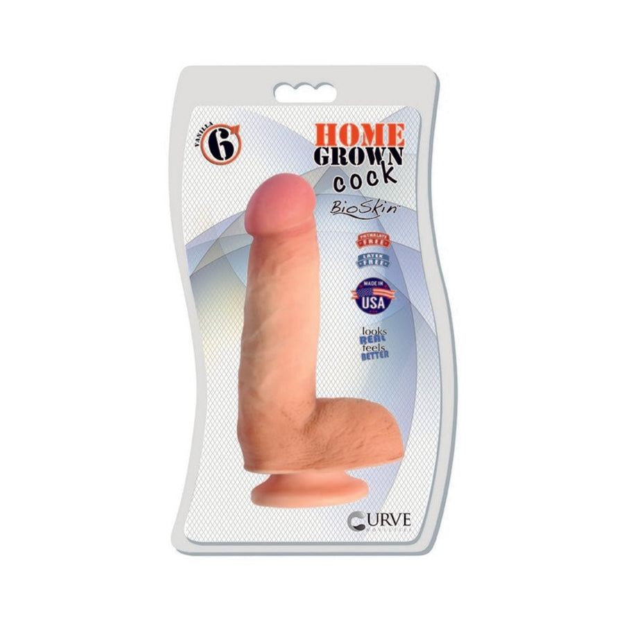 Home Grown Cock Bioskin 6 inches Beige-Curve-Sexual Toys®
