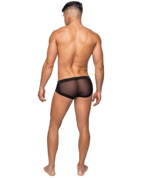 Hoser Stretch Mesh Micro Mini Shorts Black XL-Male Power Underwear-Sexual Toys®