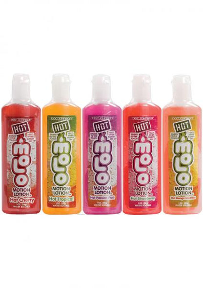 Hot Motion Lotion Christmas Pack 5 Assorted Flavors 1 Ounce-Doc Johnson-Sexual Toys®
