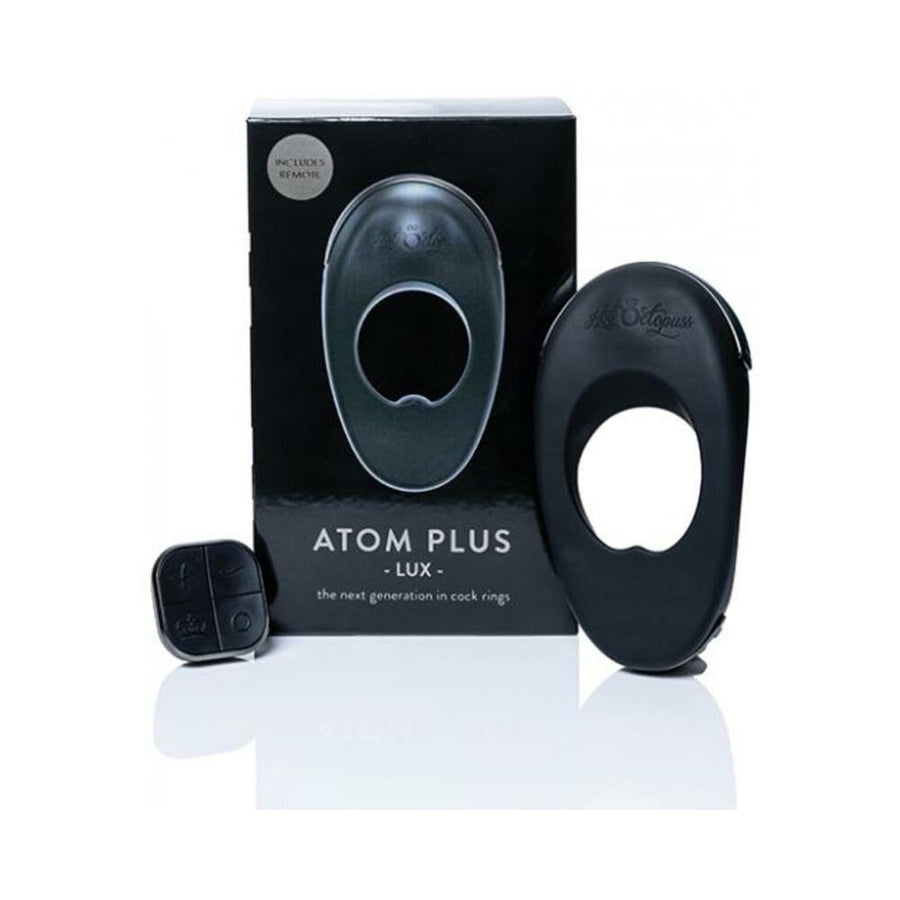 Hot Octopuss Atom Plus Remote Vibrating C-ring Lux Black-blank-Sexual Toys®