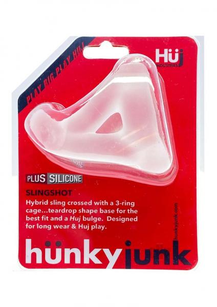 Hunky Junk Slingshot 3 Ring Teardrop - Ice-hunkyjunk-Sexual Toys®