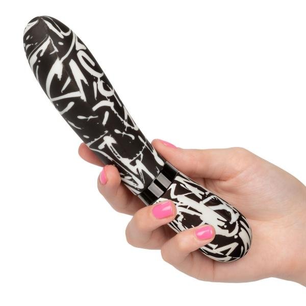 Hype Wand Flexible Shaft Black White Vibrator-Hype-Sexual Toys®