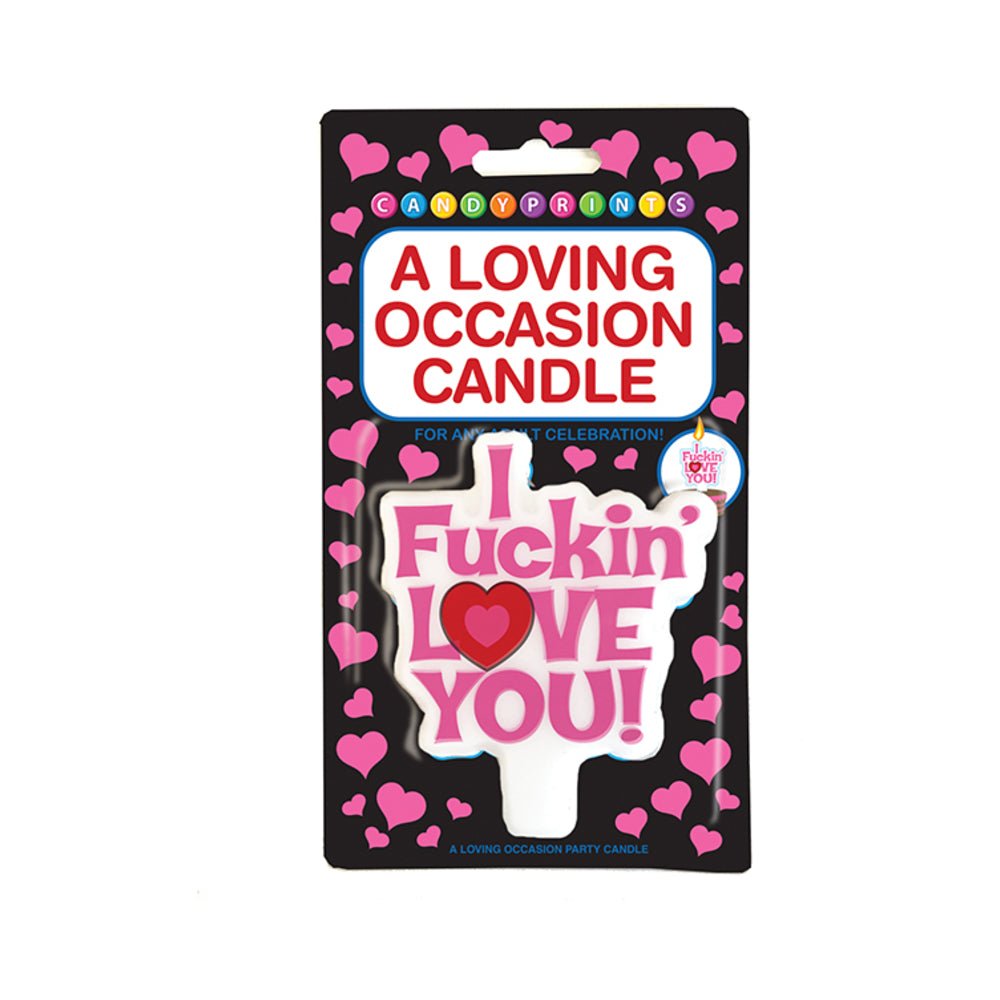 I Fuckin Love You, Candle-blank-Sexual Toys®
