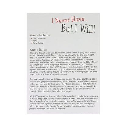 I Never Have But I Will Dares Adult Party Game-Kheper Games-Sexual Toys®