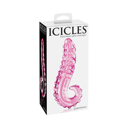 Icicles No 24 Glass Dong 6 Inches - Pink-Pipedream-Sexual Toys®