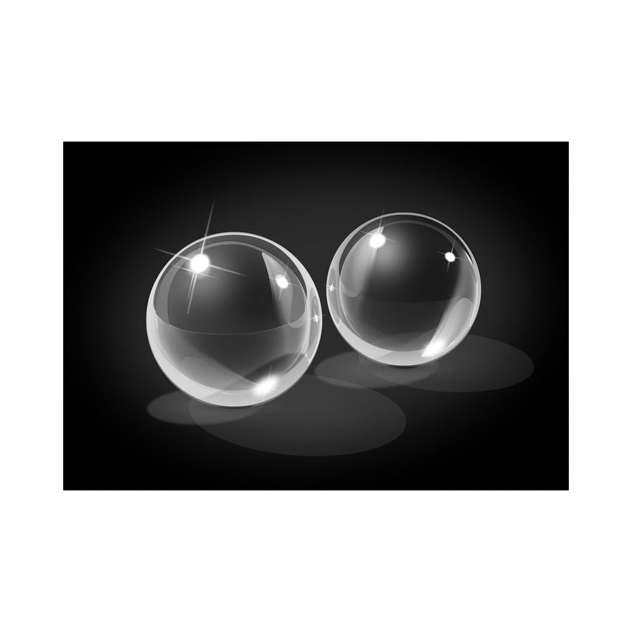 Icicles No 41 Small Glass Ben Wa Balls Clear-Pipedream-Sexual Toys®