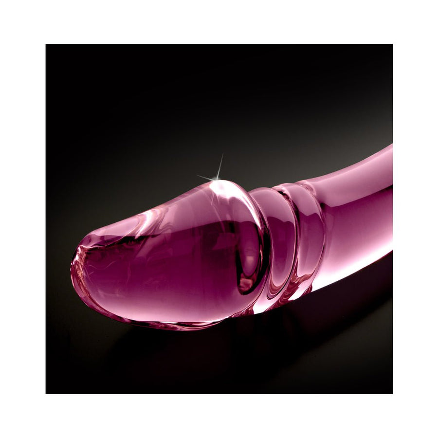 Icicles No 57 Glass Double Dildo Pink-Pipedream-Sexual Toys®