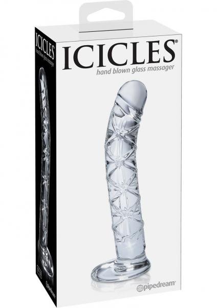 Icicles No 60 G-Spot And P-Spot Glass Probe Clear 6 Inch-Pipedream-Sexual Toys®