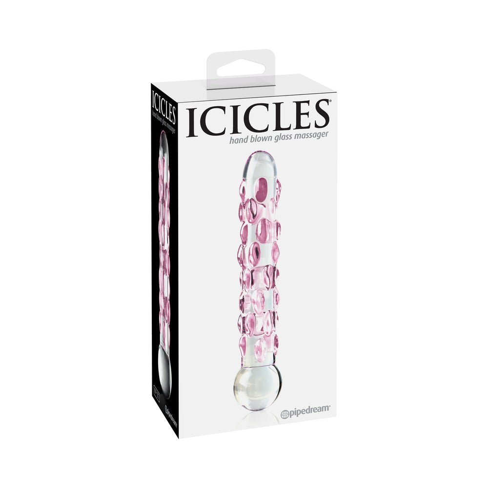 Icicles No 7 Glass Wand Massager Clear-Pipedream-Sexual Toys®