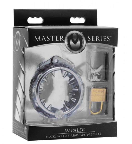 Impaler Locking CBT Ring With Spikes-Master Series-Sexual Toys®