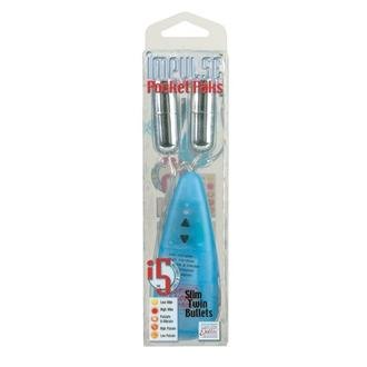 Impulse Pocket Pak - Slim Twin Bullets-blank-Sexual Toys®