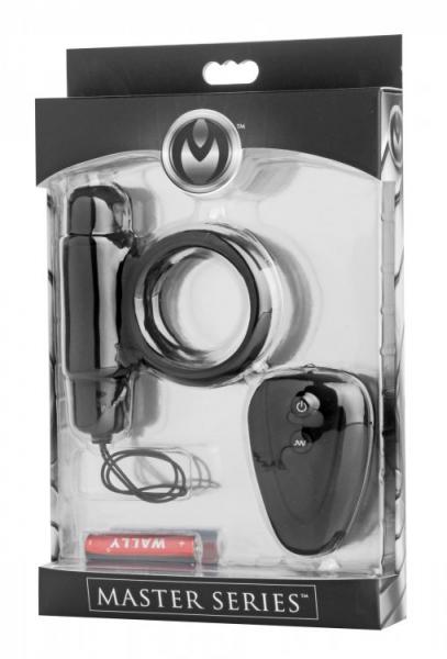 Incite 10 Mode Remote Control Cock Ring Black-Master Series-Sexual Toys®
