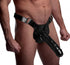Infiltrator Hollow Strap On With 10 Inches Dildo Black-Master Series-Sexual Toys®